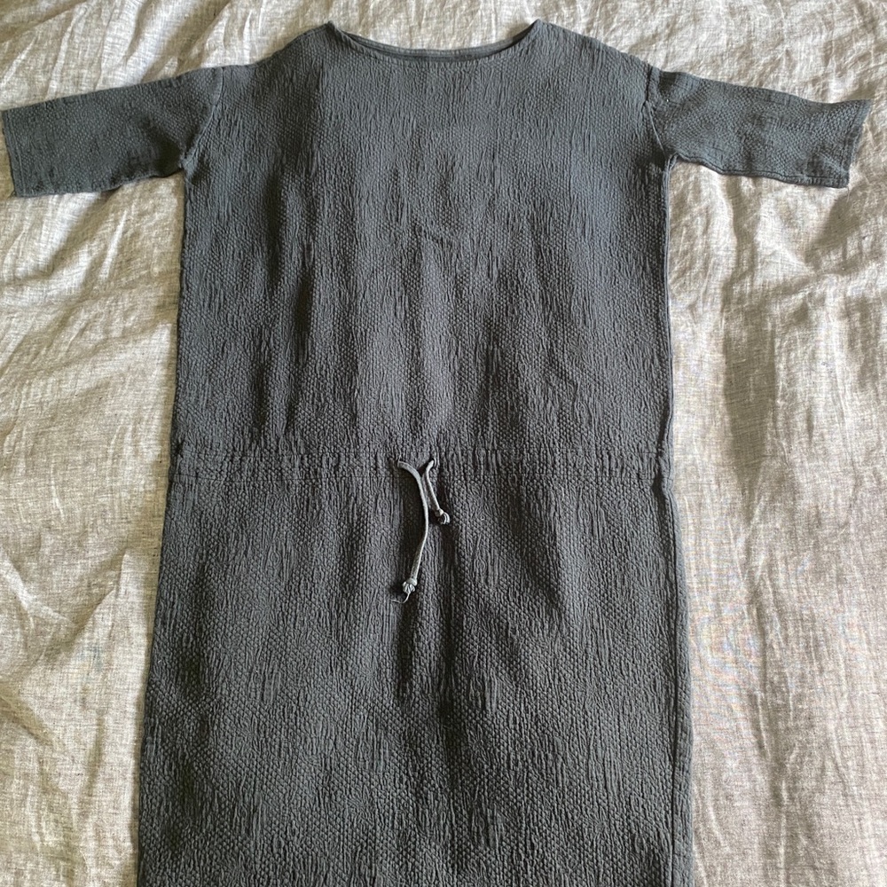 Black Crane Slim Dress